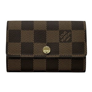 Louis Vuitton Multicle 6 Ebene Damier Canvas Key Case for Men and Women, N626...